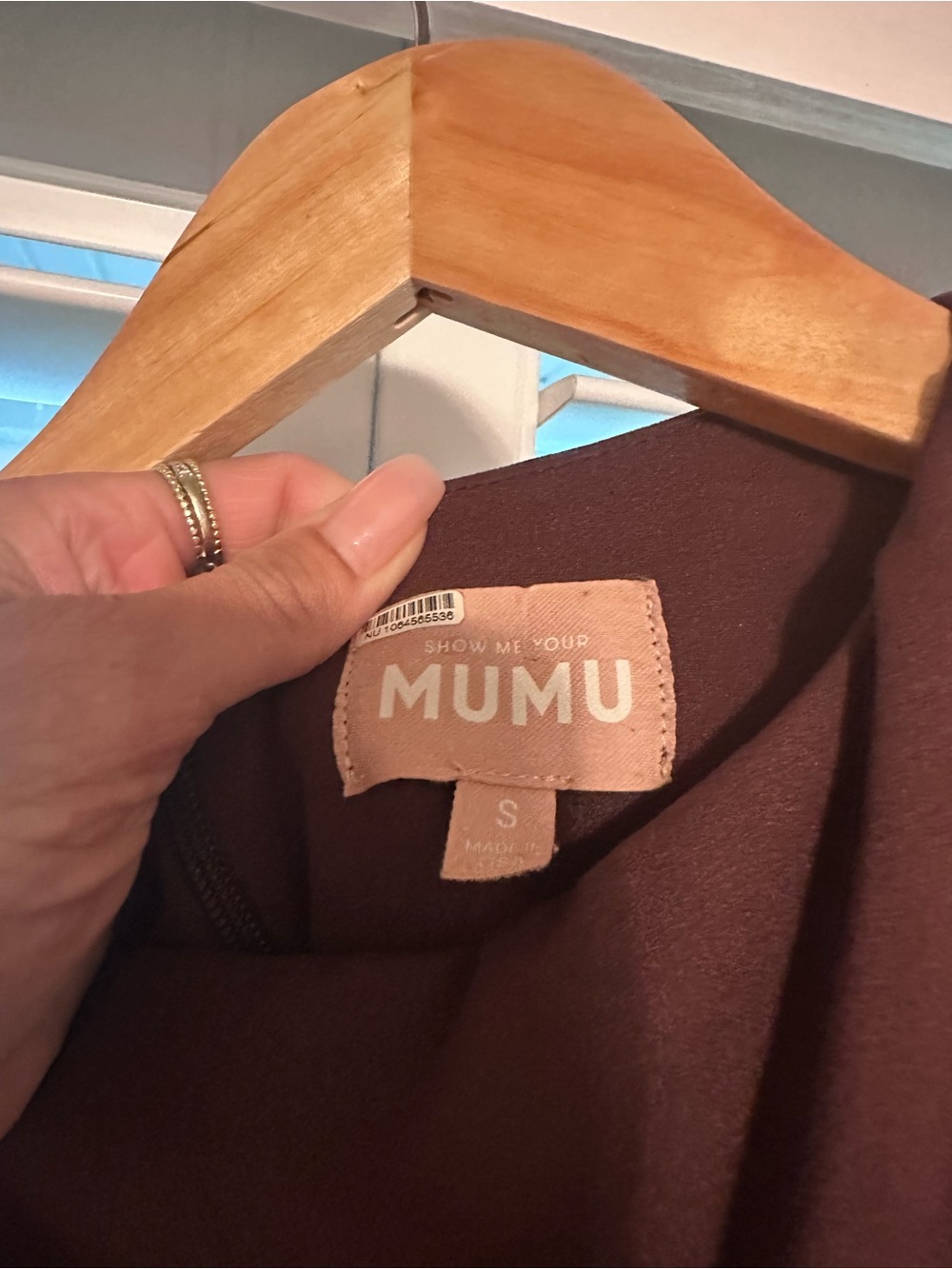 Show Me Your MuMu Aria Maxi Dress in Chocolate Brown - Picture 5 of 10